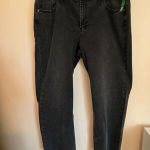 Women's Gap Black Rinse Jeans Sz 34